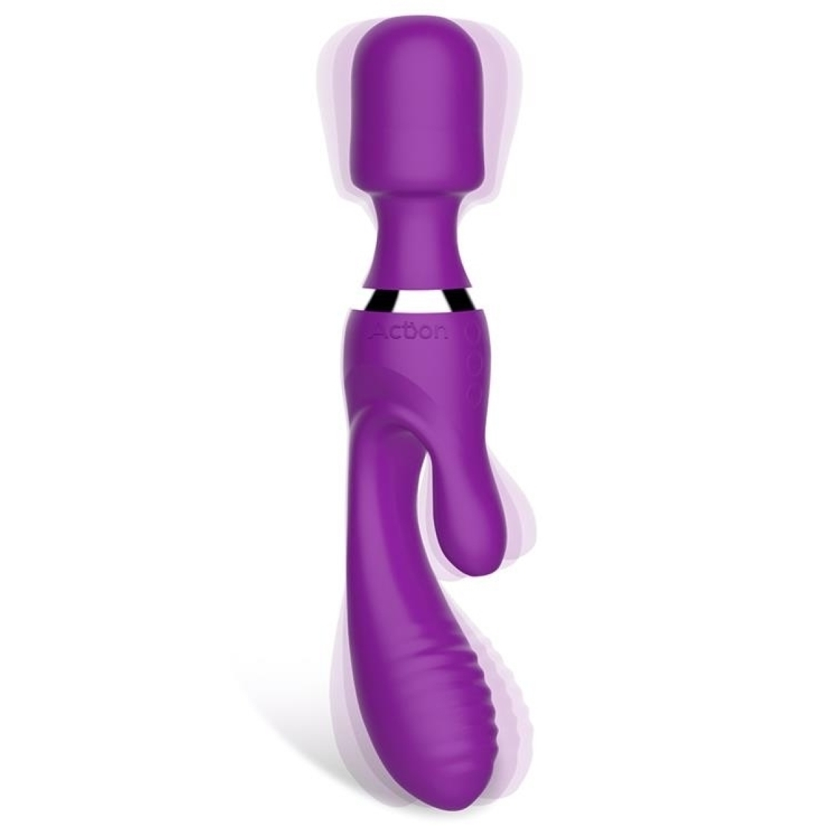 vibro et wand fifteen action violet