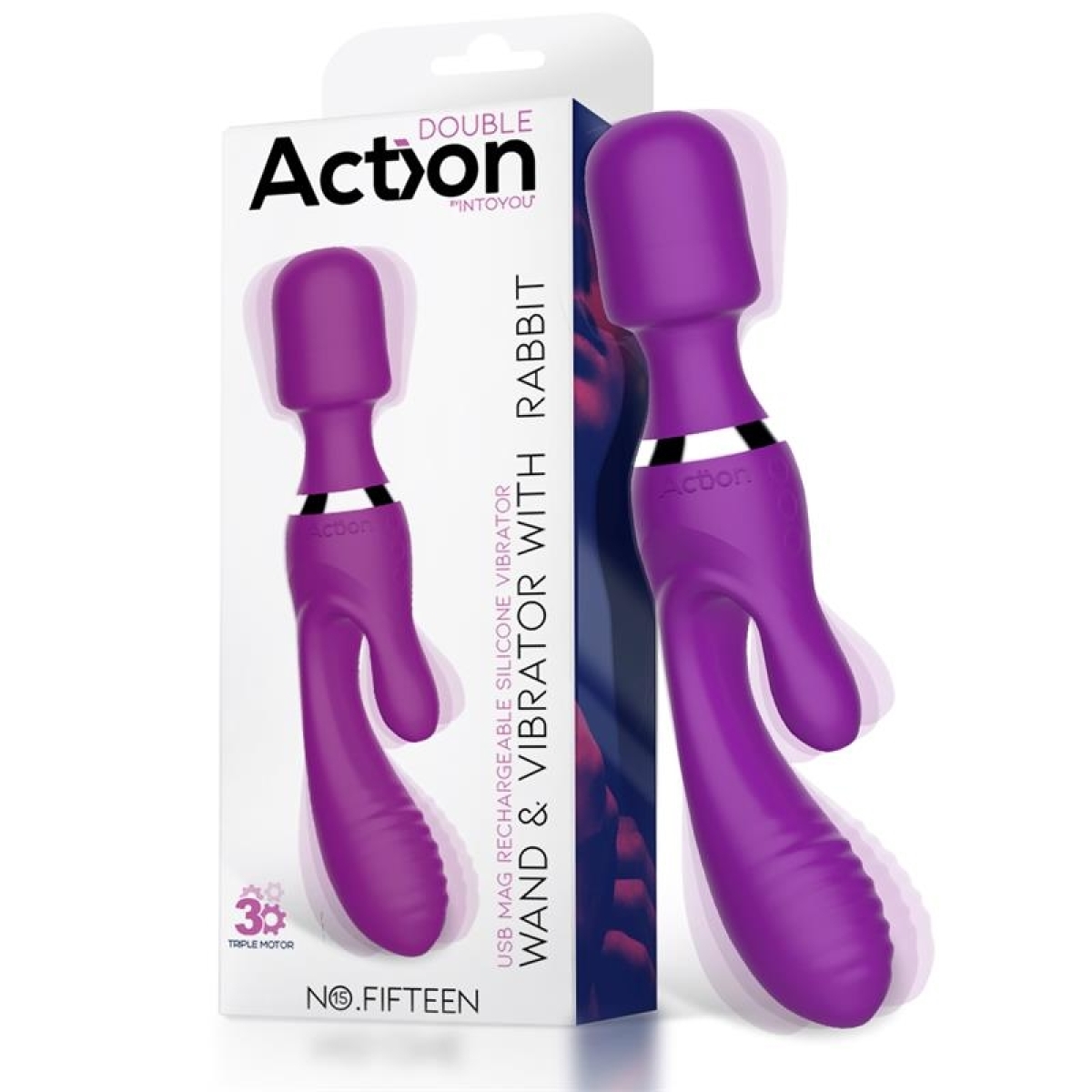 vibro et wand fifteen action violet 4