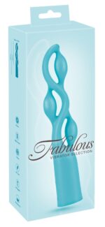 vibro fabulous 18 x 4cm turquoise 1