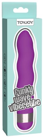 vibro funky wave 15 x 3cm fuchsia 1
