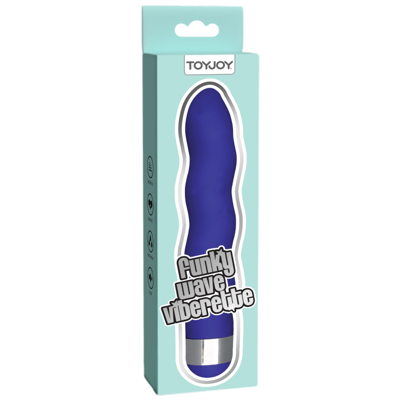 vibro funky wave 15 x 3cm violet 1