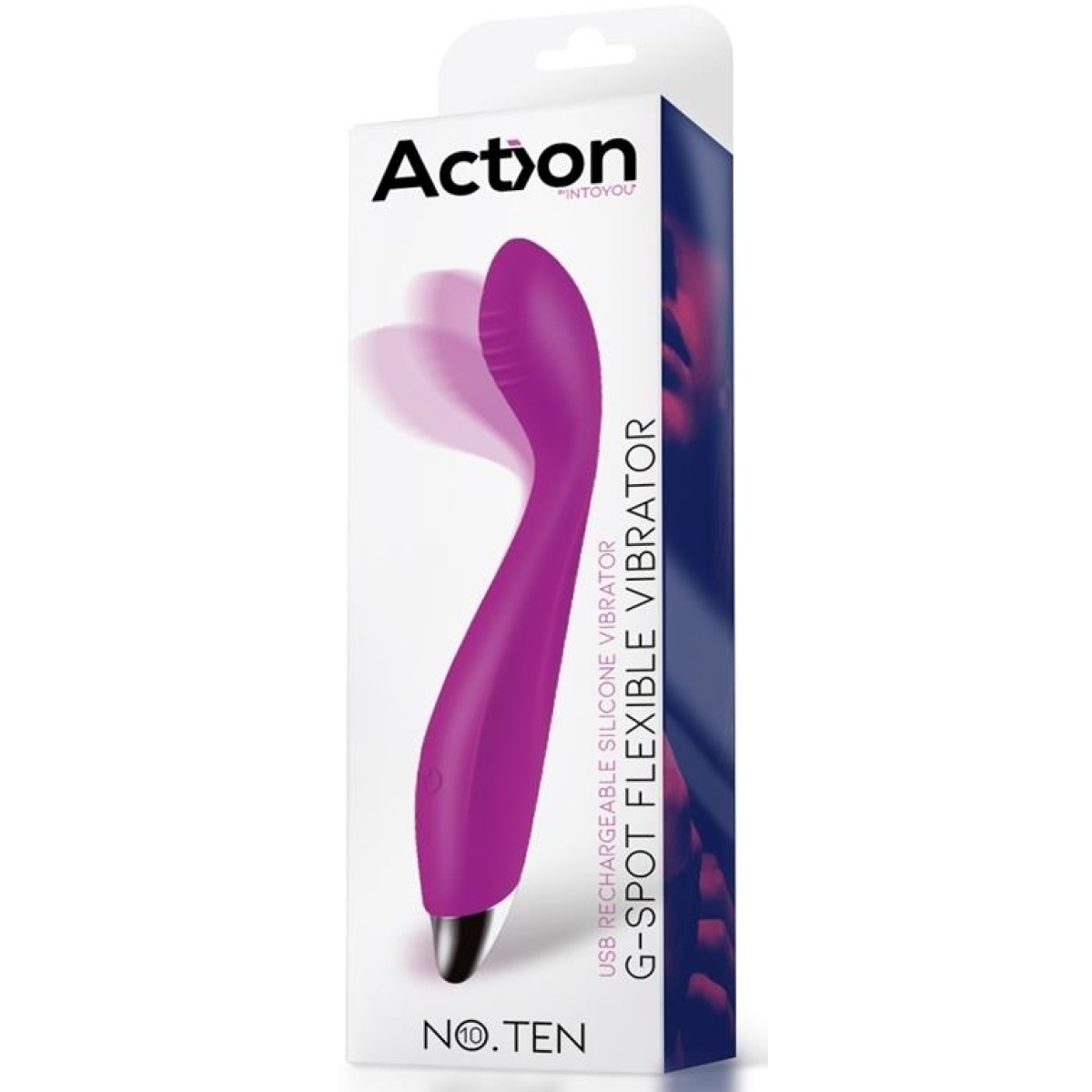vibro g spot flex 12 x 4cm violet 1