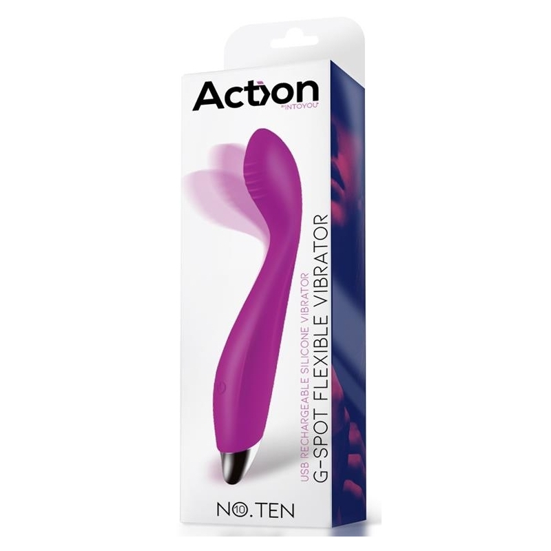 vibro g spot flex 12 x 4cm violet 1