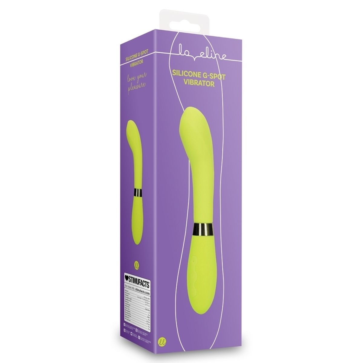 vibro g spot vibrator 205 cm vert 1