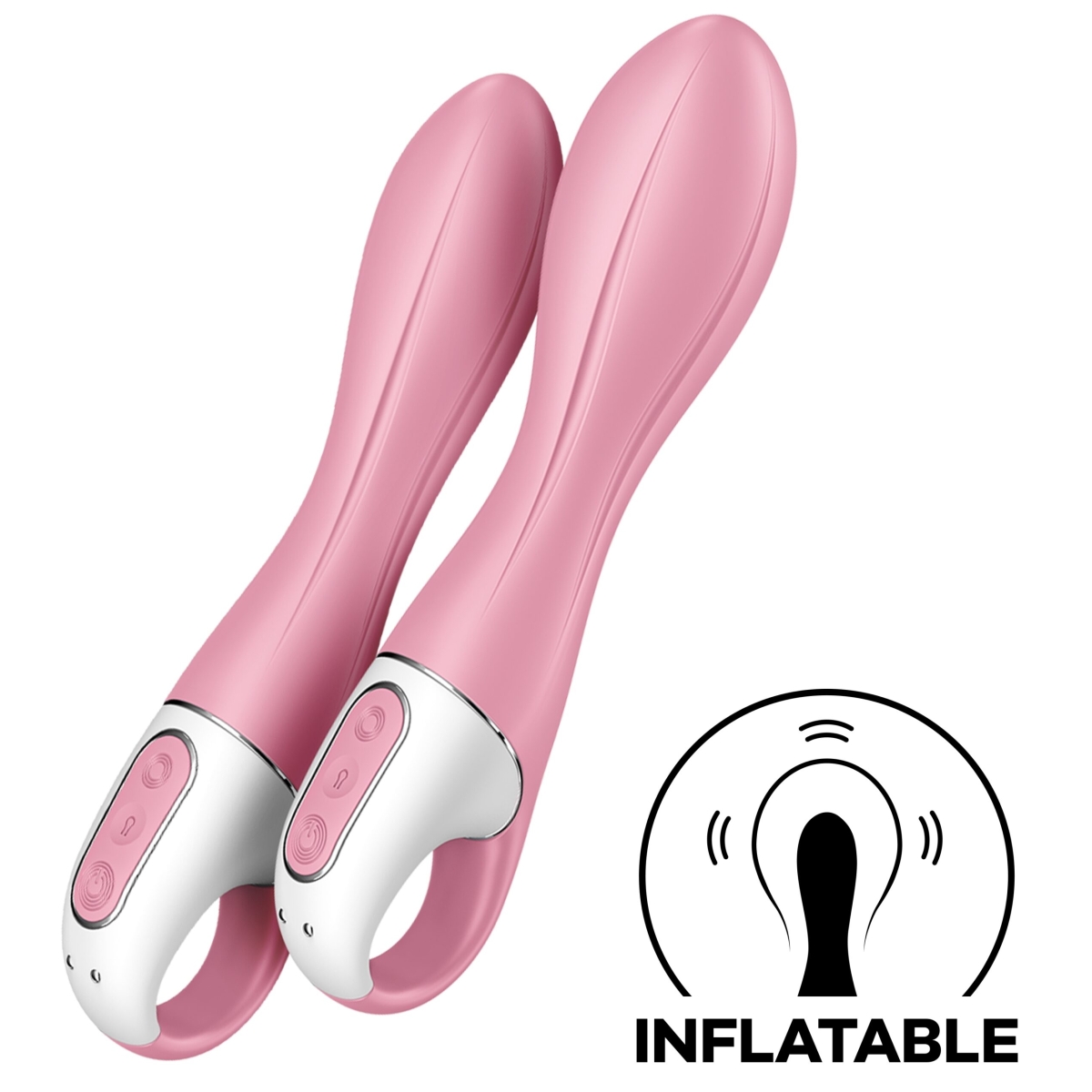 vibro gonflable air pump vibrator 2 satisfyer 12 x 35cm rose 5 scaled