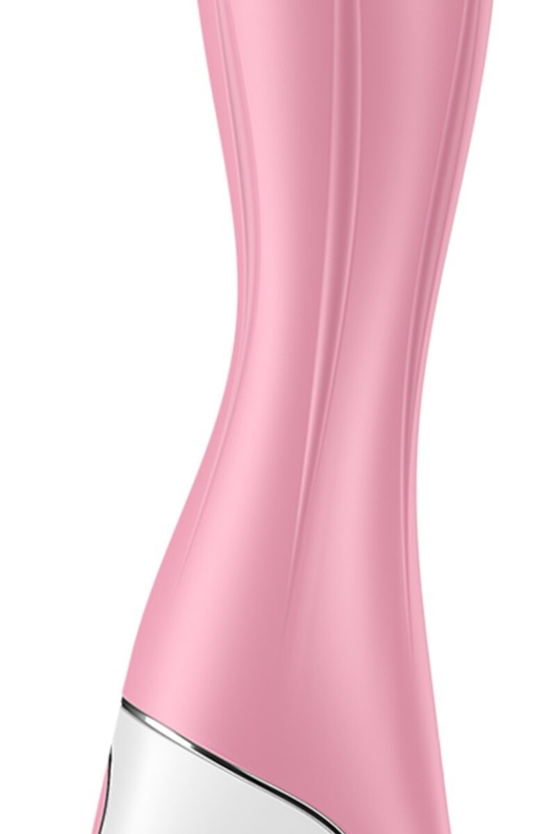 vibro gonflable air pump vibrator 2 satisfyer 12 x 35cm rose scaled