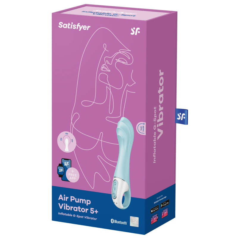 vibro gonflable air pump vibrator 5 satisfyer 12 x 35cm 1 scaled