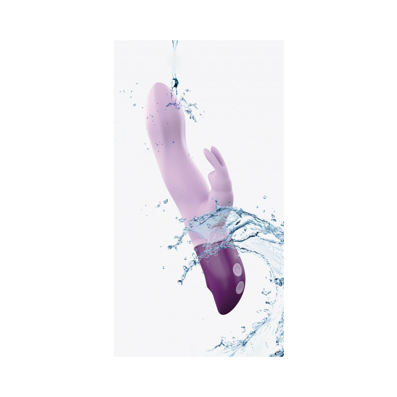 vibro hello rabbit 24 x 4cm mauve 2