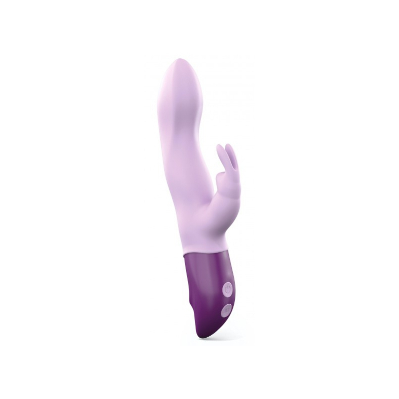 vibro hello rabbit 24 x 4cm mauve