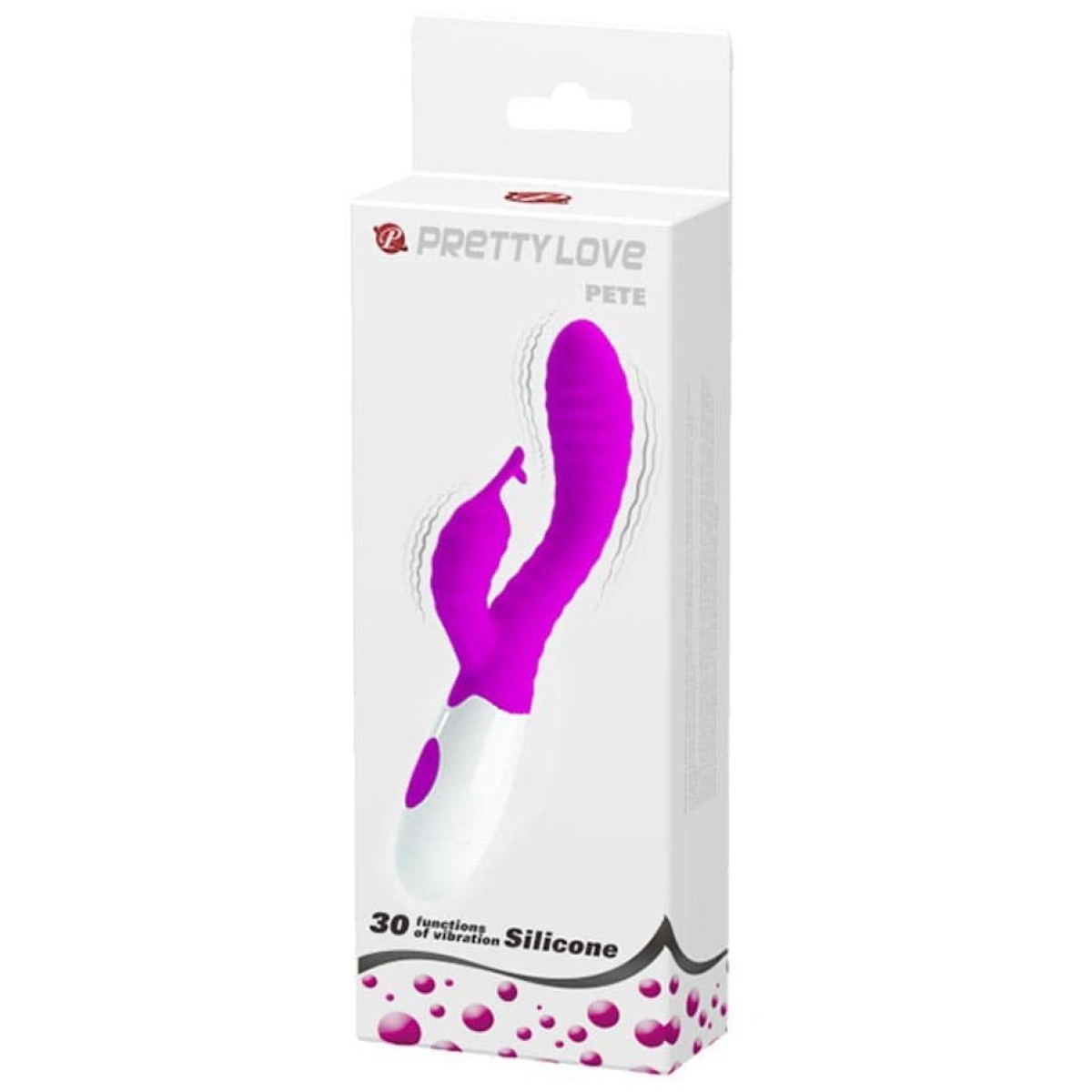 vibro hyman pretty love 20 x 3cm violet 1