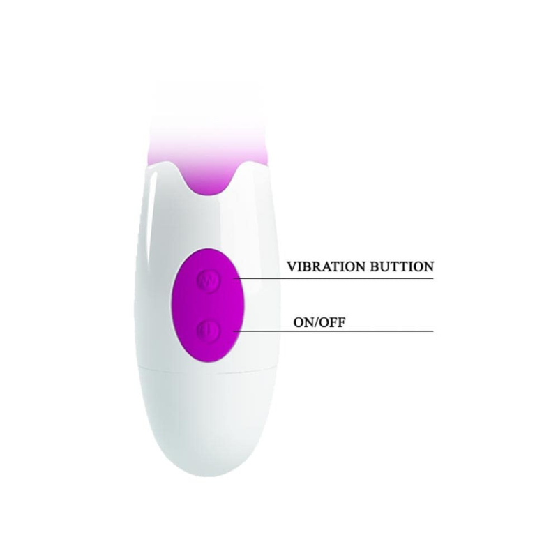 vibro hyman pretty love 20 x 3cm violet 5