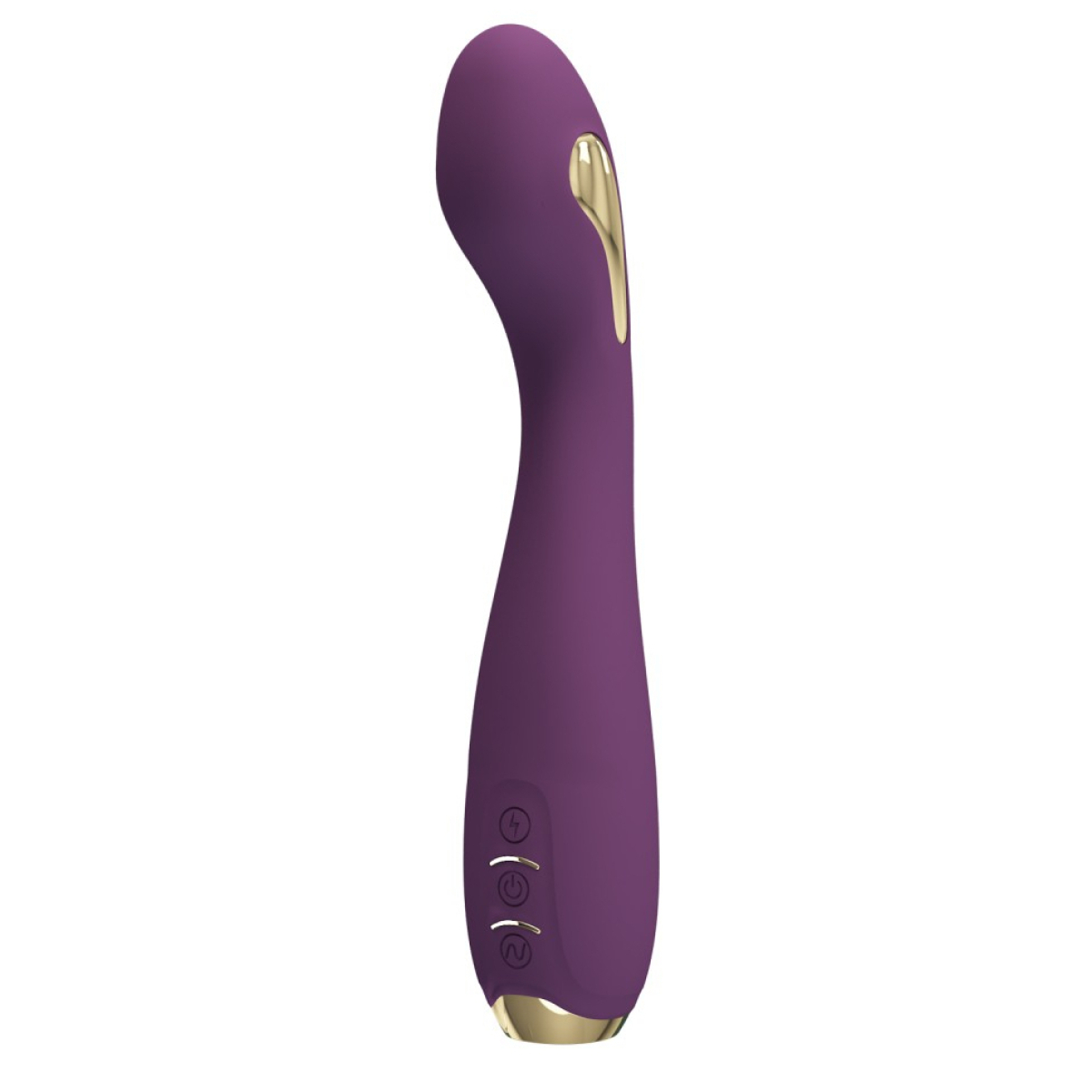 vibro point g electro connecte hector 16 x 38cm prune