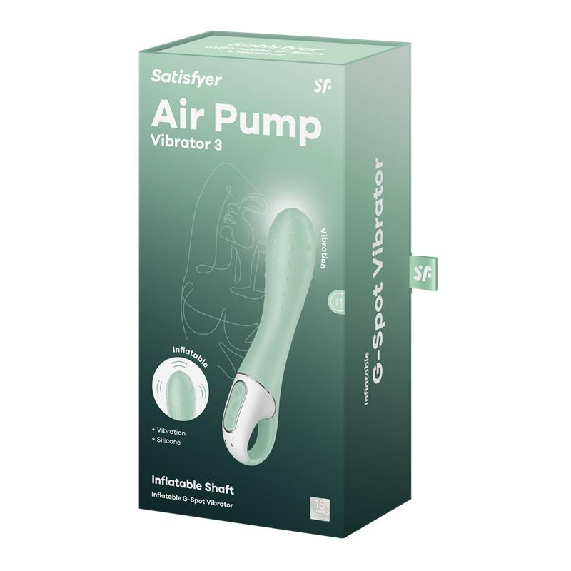 vibro point g gonflable air pump vibrator 3 12 x 4cm 1