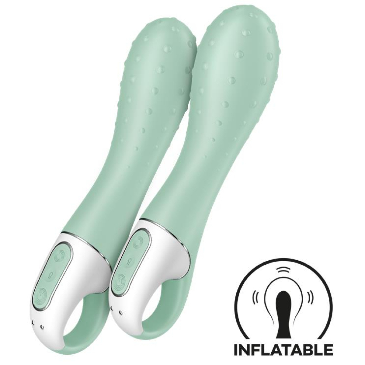 vibro point g gonflable air pump vibrator 3 12 x 4cm 2