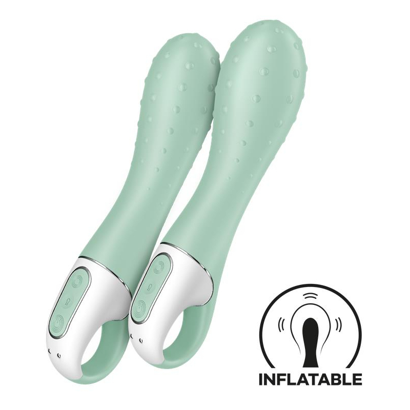 vibro point g gonflable air pump vibrator 3 12 x 4cm 2