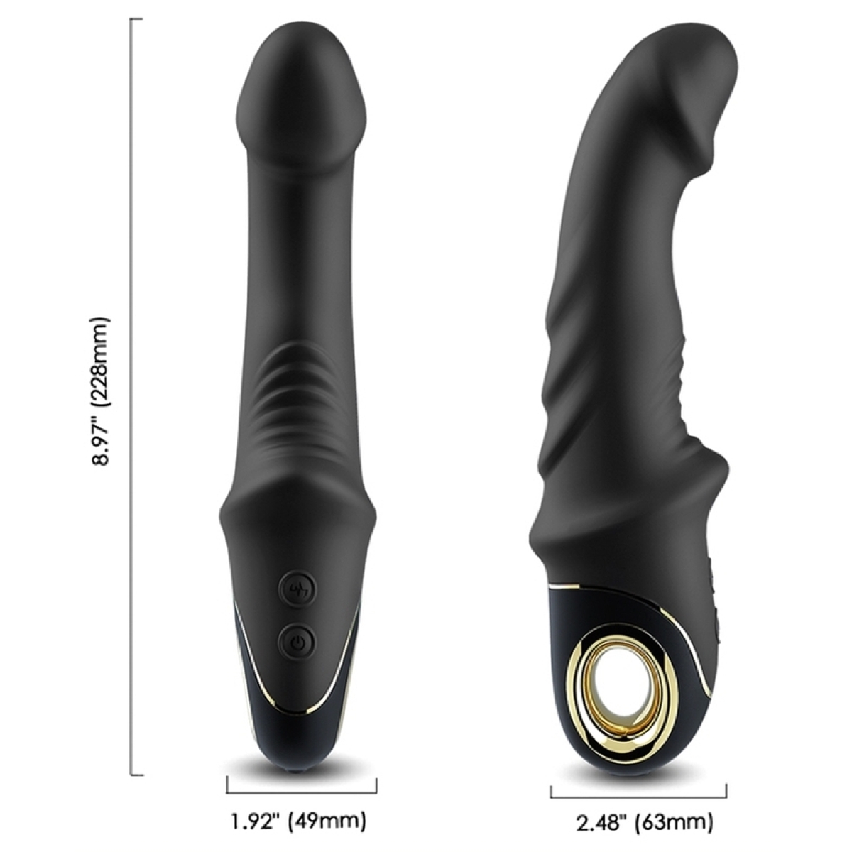 vibro point g joyblade 12 x 4cm noir 3