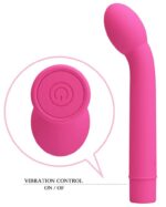 vibro point g logan pretty love 16 x 3cm rose 4