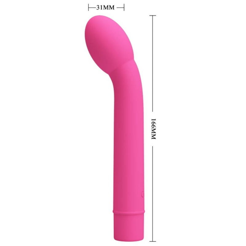 vibro point g logan pretty love 16 x 3cm rose 5