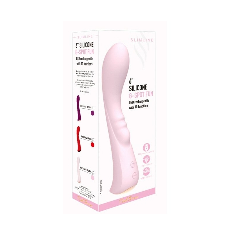 vibro point g spotfun 13 x 34cm rose 1