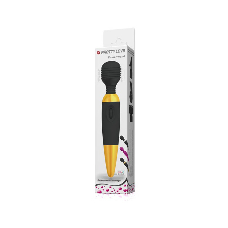 vibro power wand gold pretty love tete 45mm 1