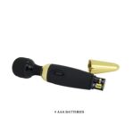 vibro power wand gold pretty love tete 45mm 6