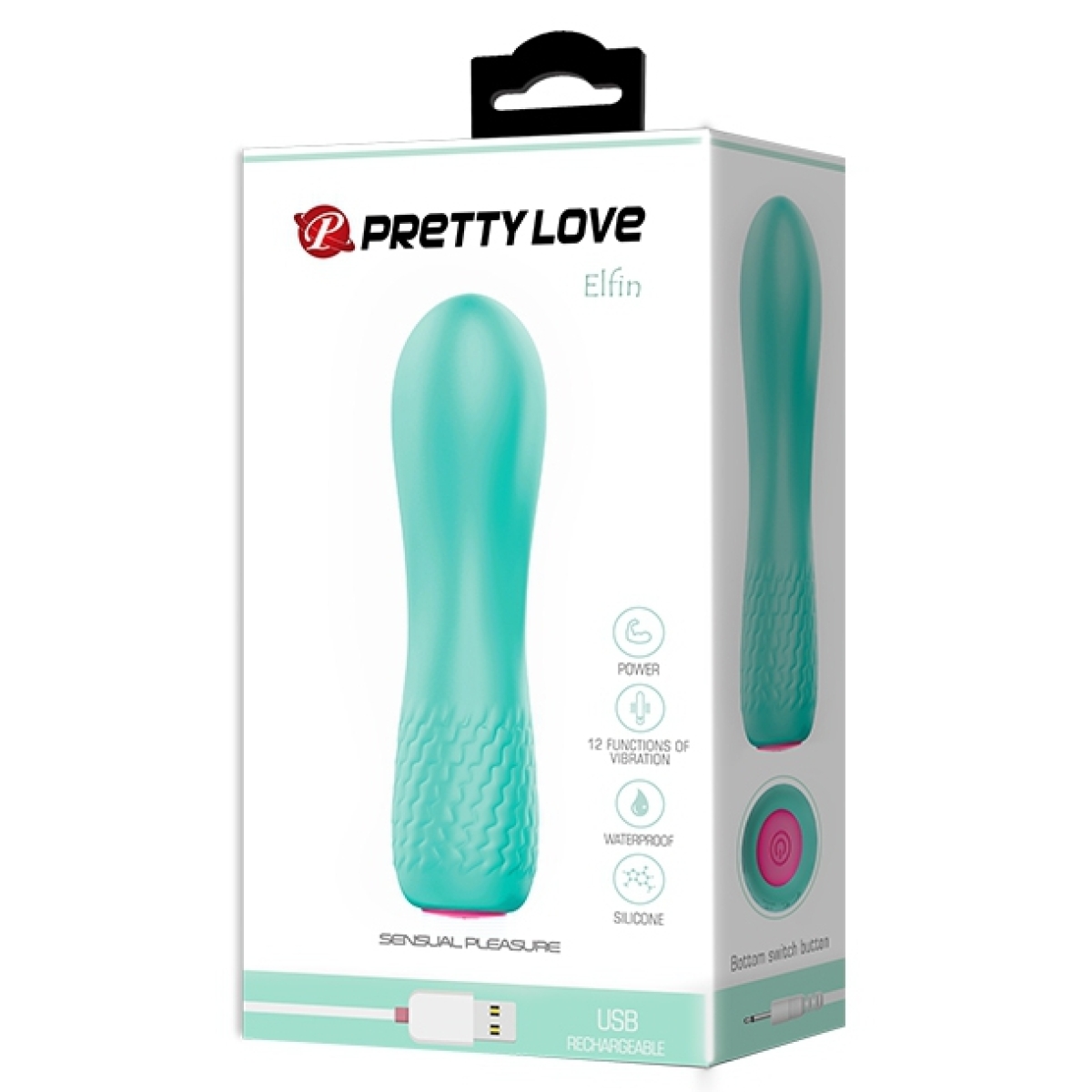 vibro pretty love elfin 12 x 3 cm 1