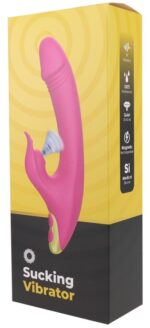 vibro rabbit a aspiration amant vibe 22cm rose 1
