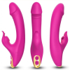 vibro rabbit a aspiration amant vibe 22cm rose 2