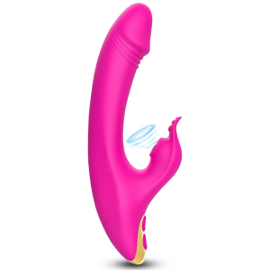 vibro rabbit a aspiration amant vibe 22cm rose