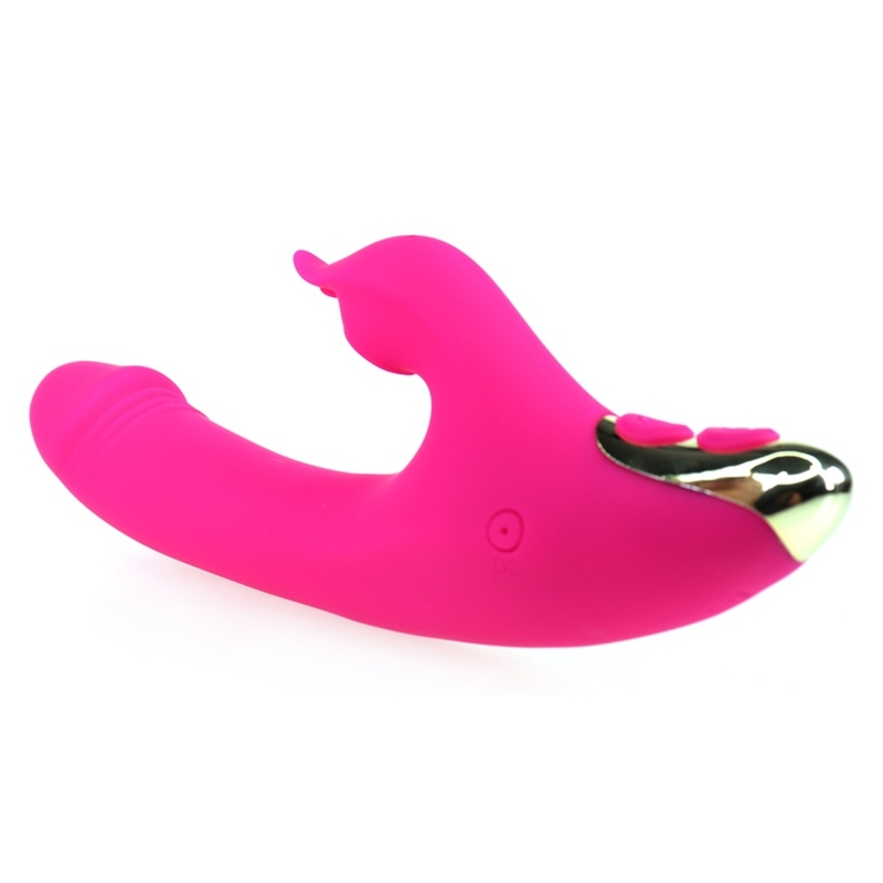 vibro rabbit a aspiration amant vibe 22cm rose 4