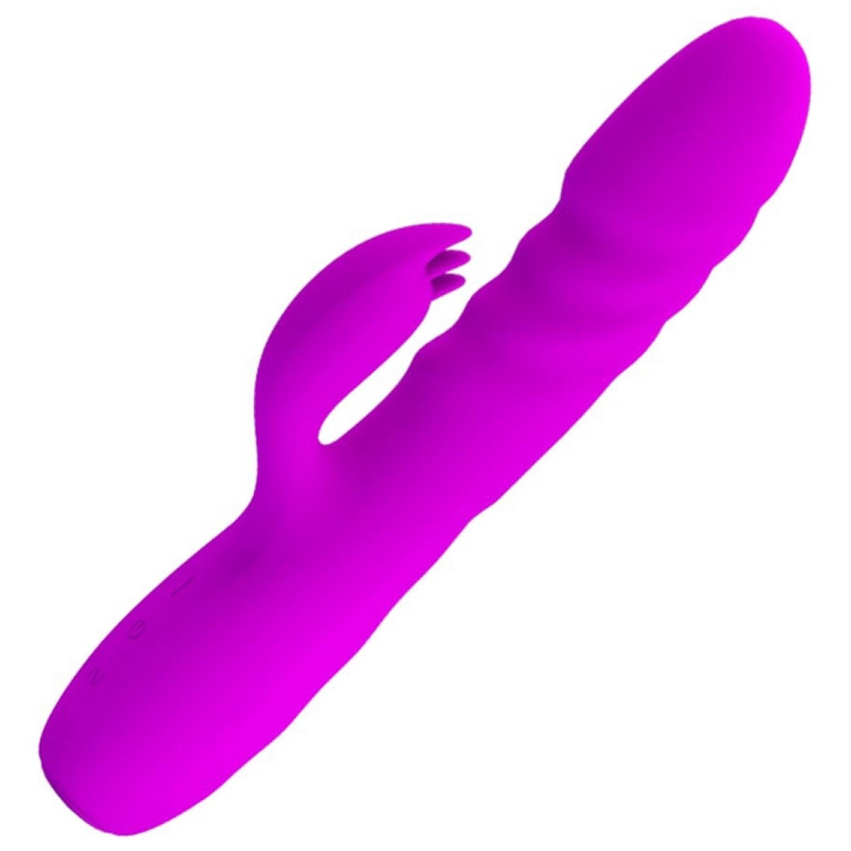 vibro rabbit a poussee melanie pretty love 21cm violet 2