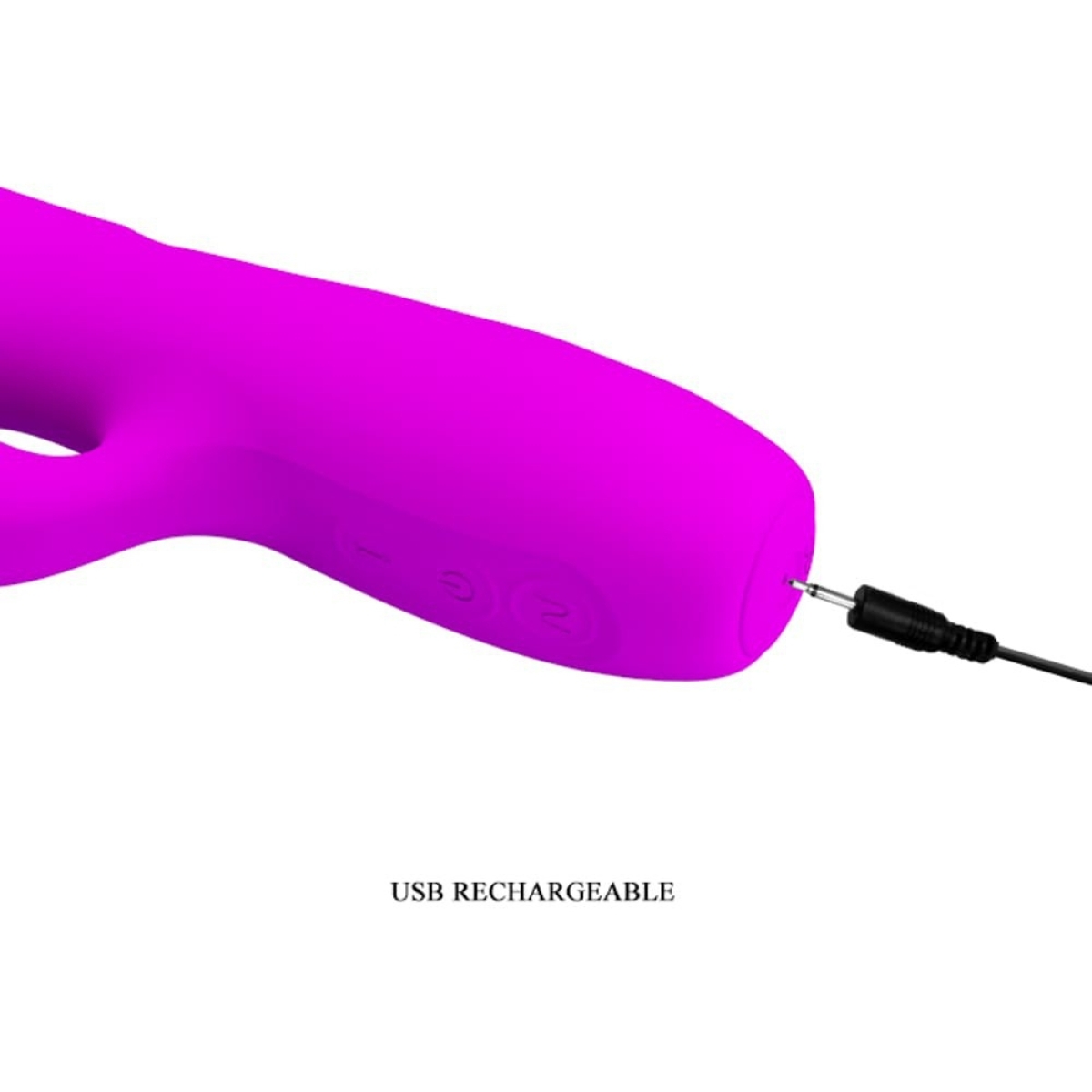 vibro rabbit a poussee melanie pretty love 21cm violet 3