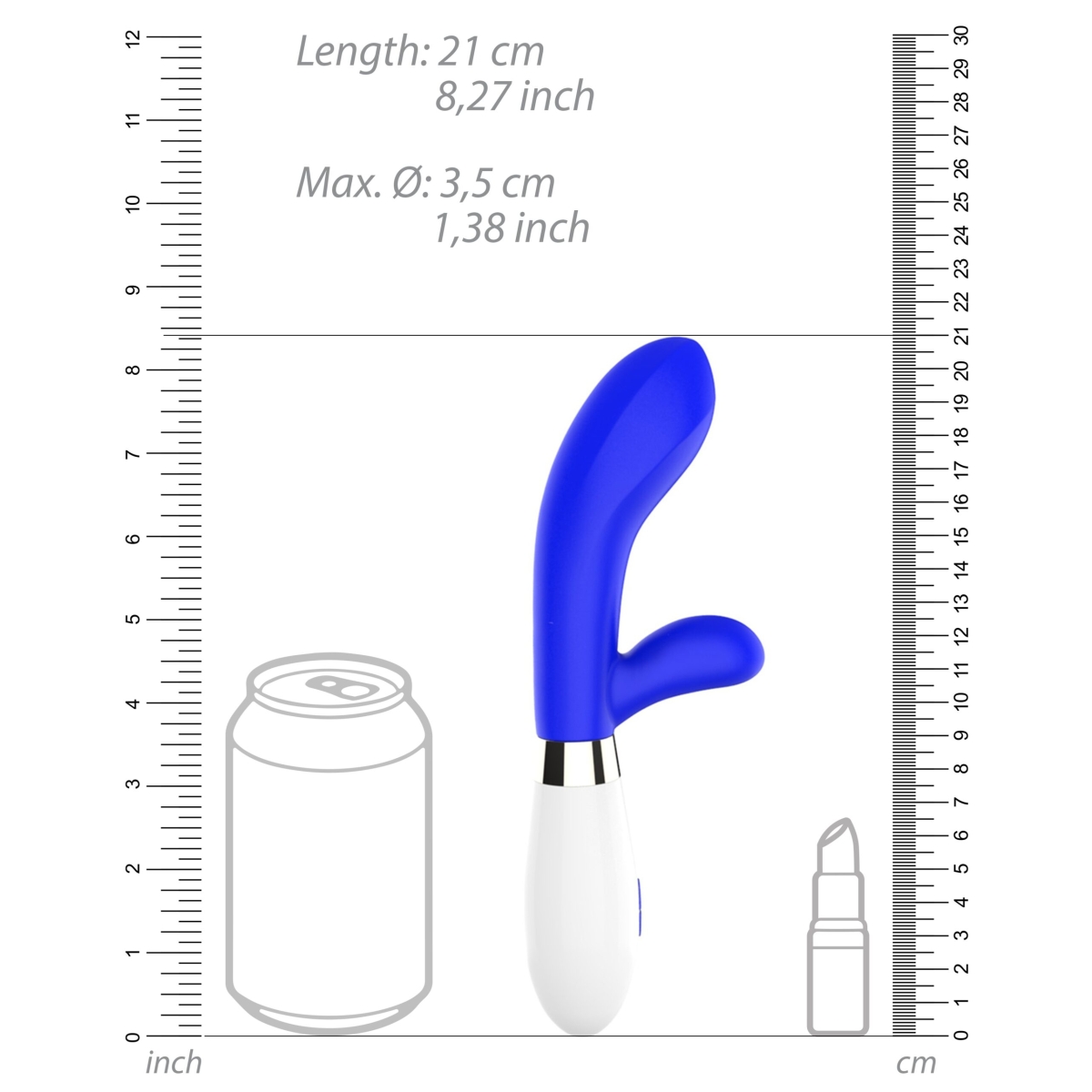 vibro rabbit achilles 20cm bleu 5 scaled