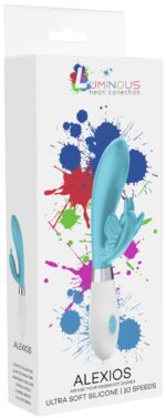 vibro rabbit alexios 21cm bleu 1 scaled