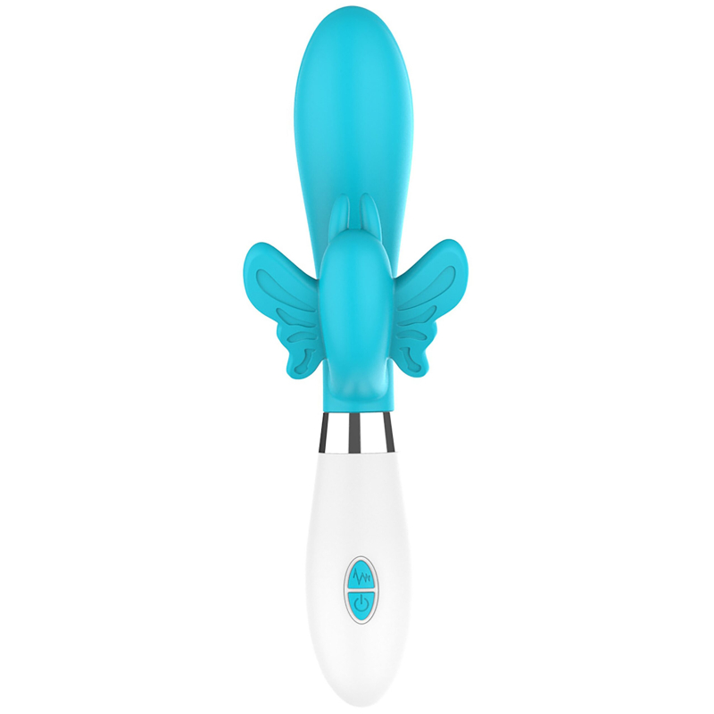 vibro rabbit alexios 21cm bleu 2 scaled