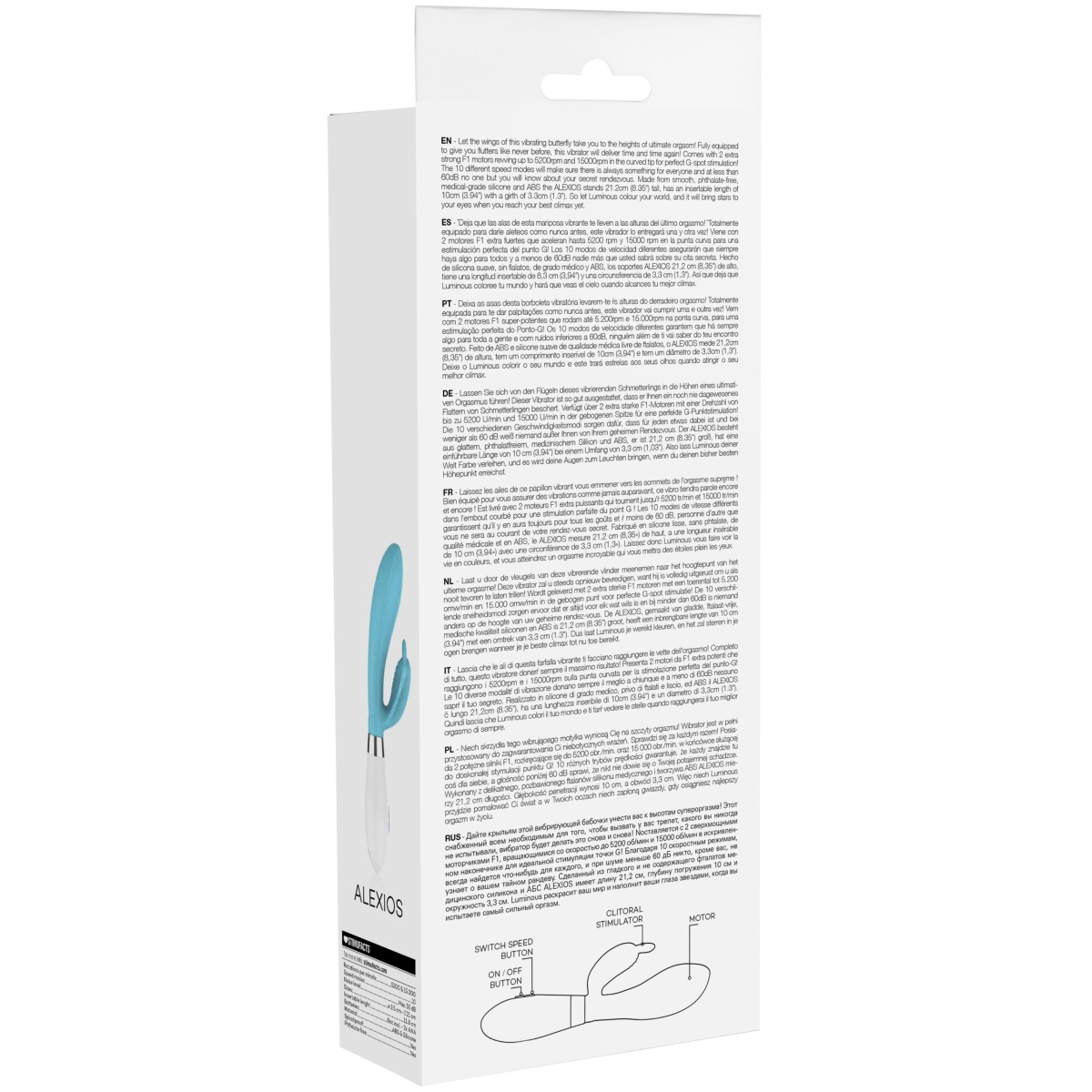 vibro rabbit alexios 21cm bleu 7 scaled