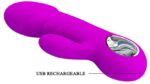 vibro rabbit ansel pretty love 16 x 34cm 3