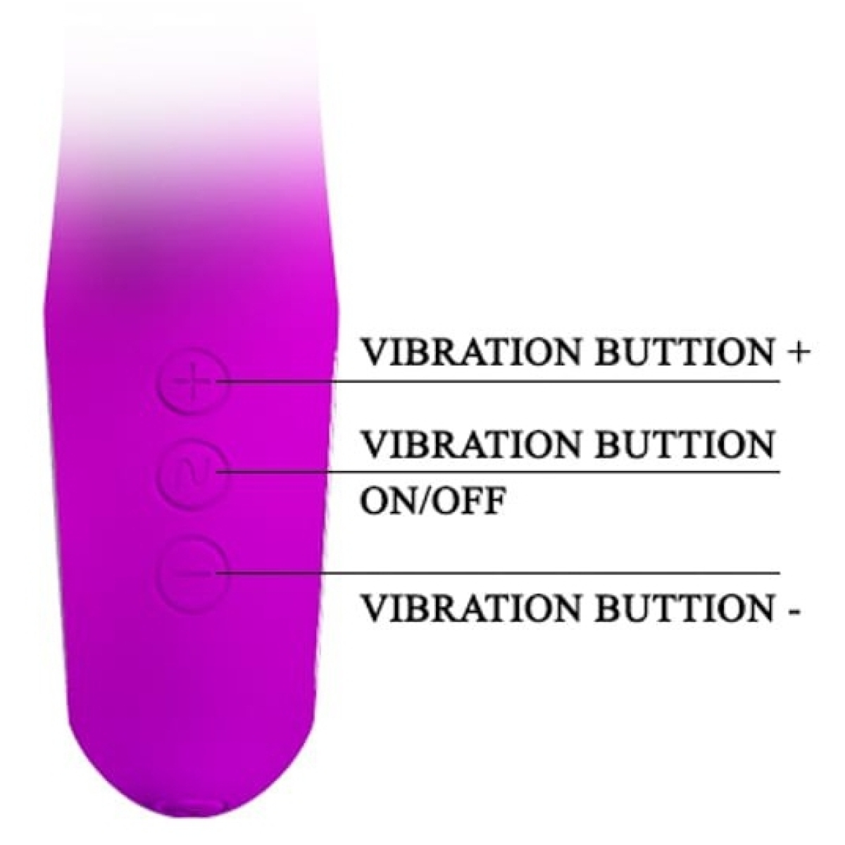 vibro rabbit ansel pretty love 16 x 34cm 4