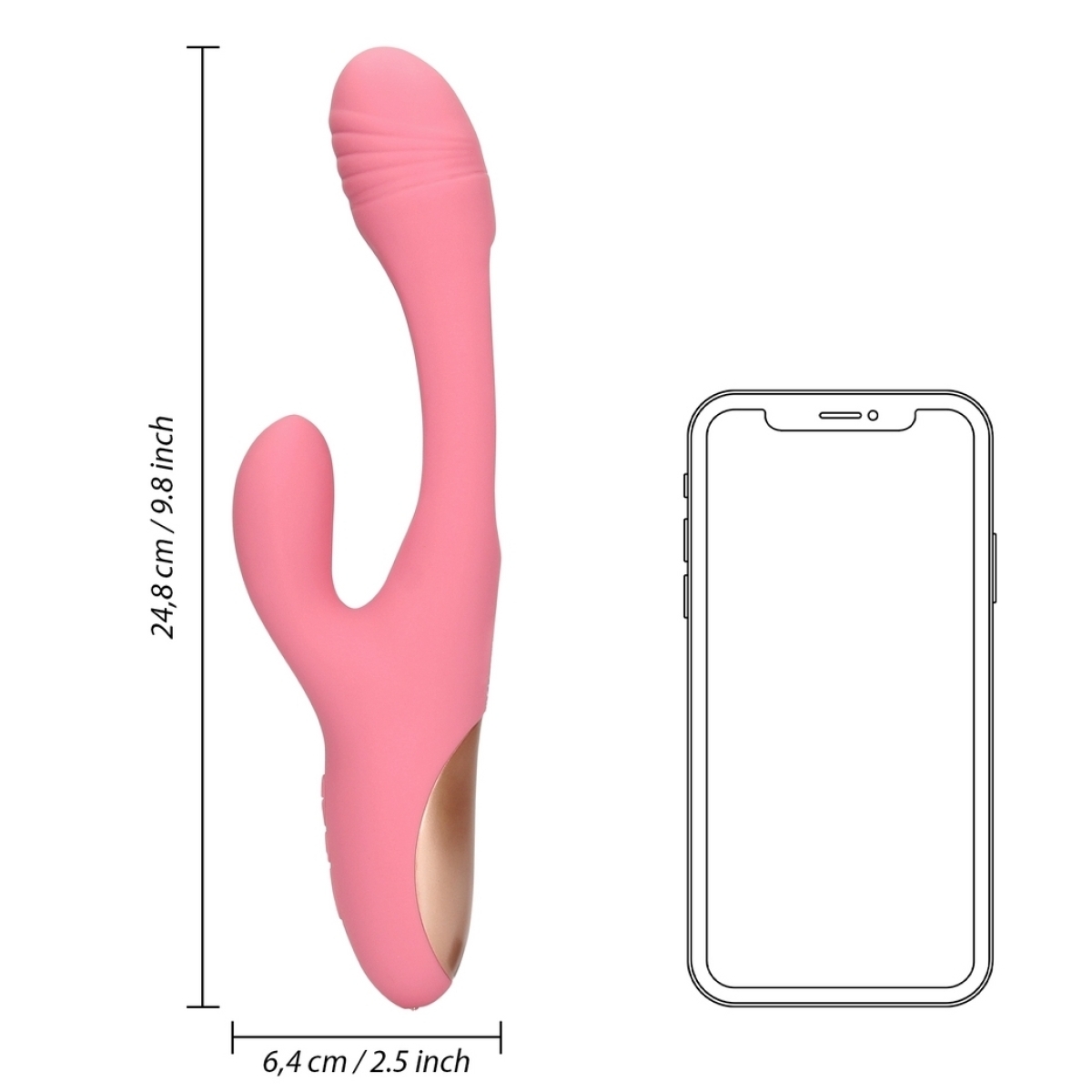 vibro rabbit beatit14 x 35cm 8