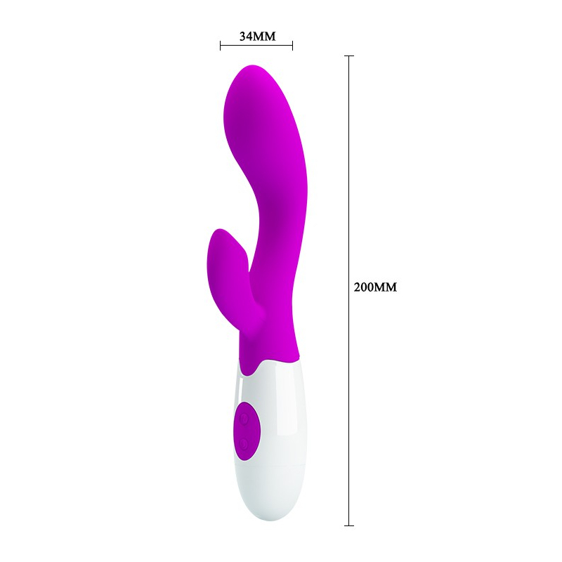 vibro rabbit brighty 105 x 36cm violet 4