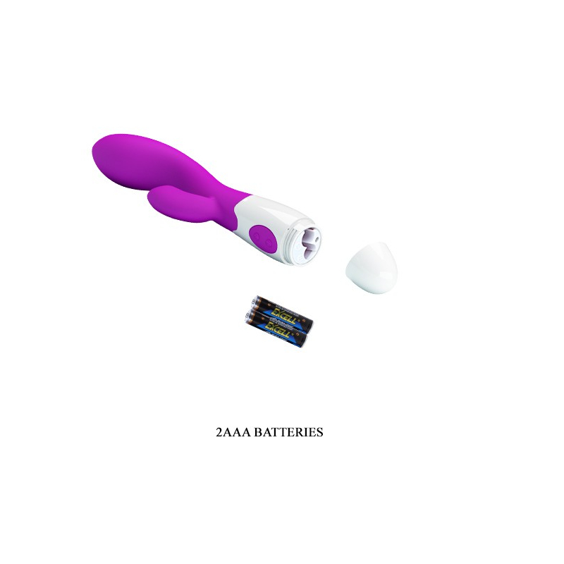 vibro rabbit brighty 105 x 36cm violet 6