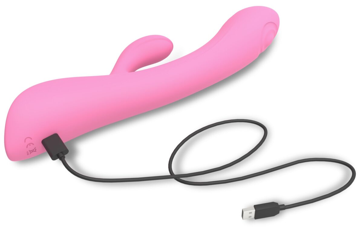 vibro rabbit bunny clyde love to love 22cm rose 4 scaled