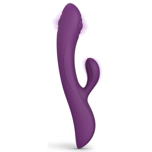 vibro rabbit bunny clyde love to love 22cm violet scaled