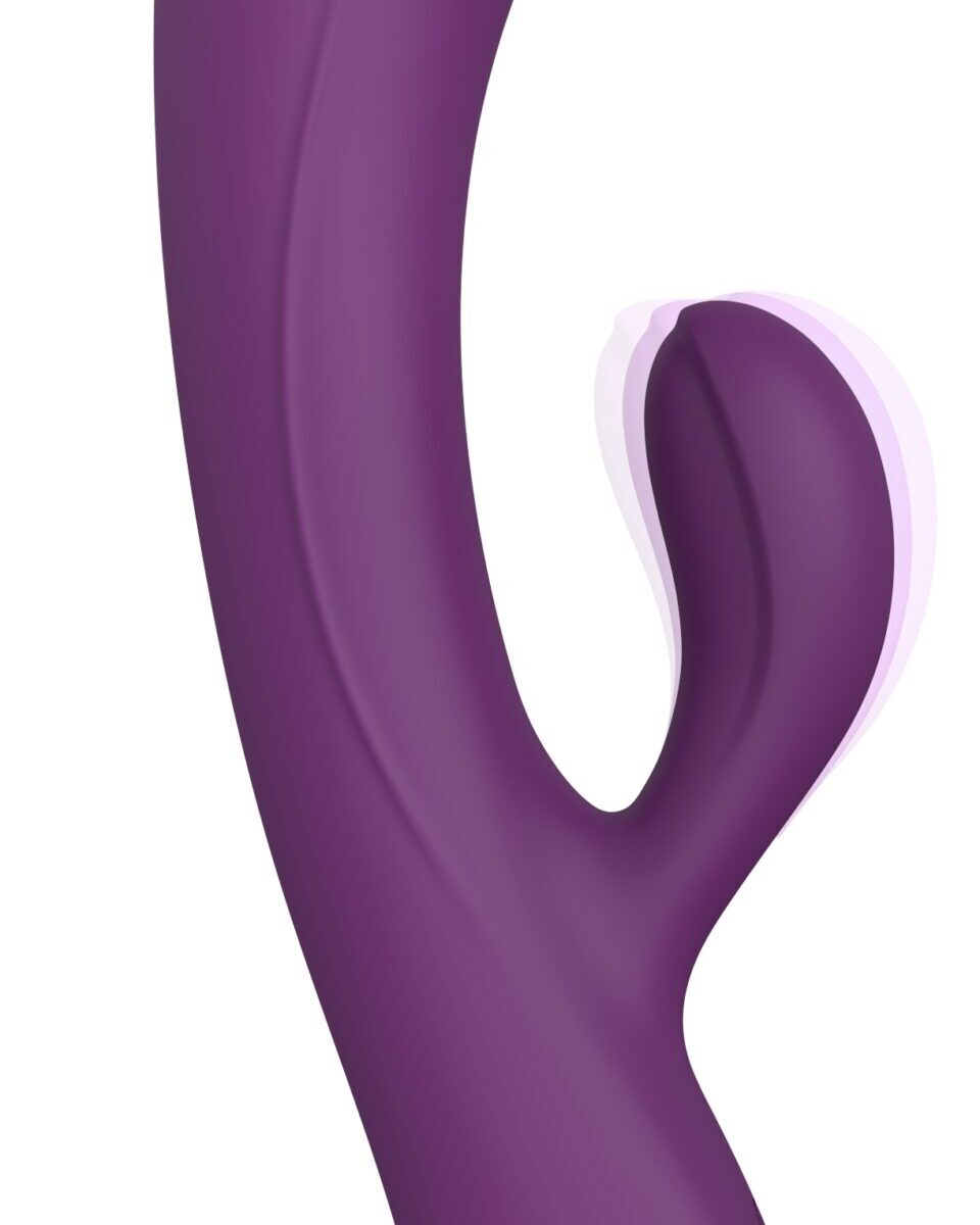 vibro rabbit bunny clyde love to love 22cm violet scaled