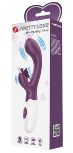 vibro rabbit butterfly kiss 10 x 31cm 1
