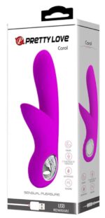 vibro rabbit carol pretty love 19cm violet 1