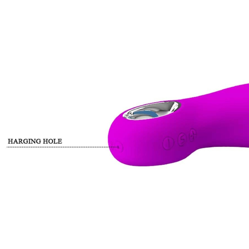 vibro rabbit carol pretty love 19cm violet 4