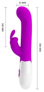 vibro rabbit centaur pretty love 20cm 4
