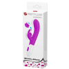 vibro rabbit cerberus pretty love 21cm violet 1