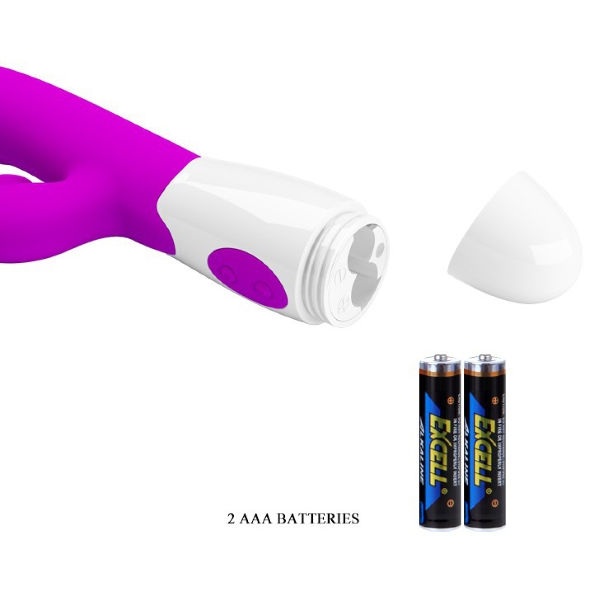 vibro rabbit cerberus pretty love 21cm violet 4